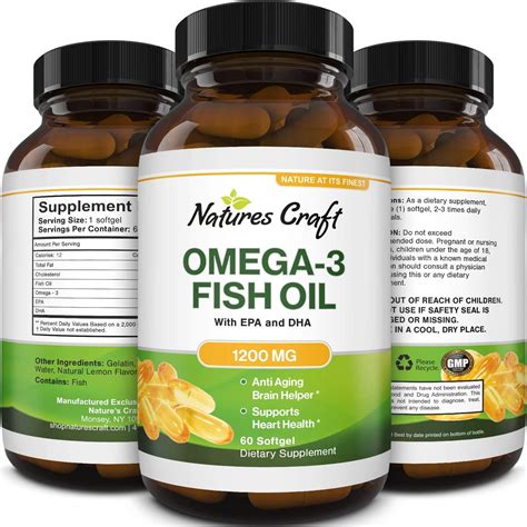 omega 3 supplements for fish